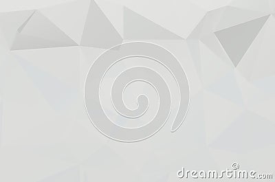 Abstract Lowpoly vector Gray background. Template for style design Vector Illustration