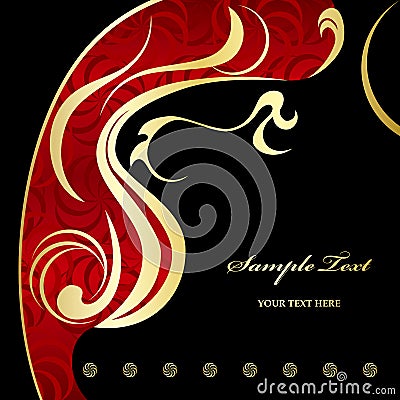 Abstract luxury background Vector Illustration