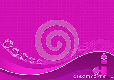 Abstract magenta background Vector Illustration