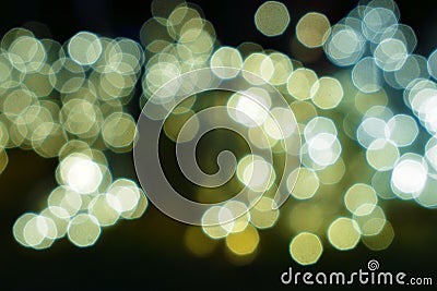 Abstract magic bokeh background with glittering stars and flare Stock Photo