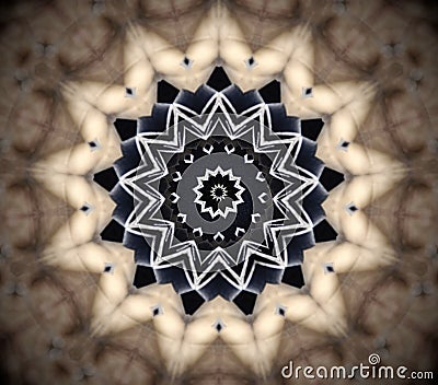 Abstract mandala background Stock Photo