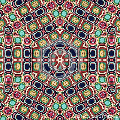 Abstract mandala design template Stock Photo