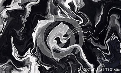 Abstract marble texture background in black colors Stock Photo