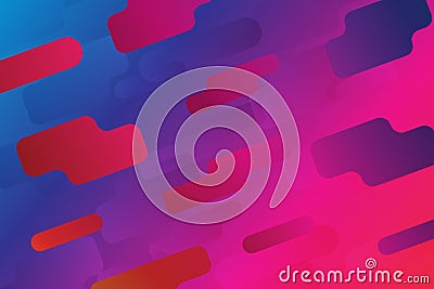Abstract mauve background with geometric shapes Stock Photo