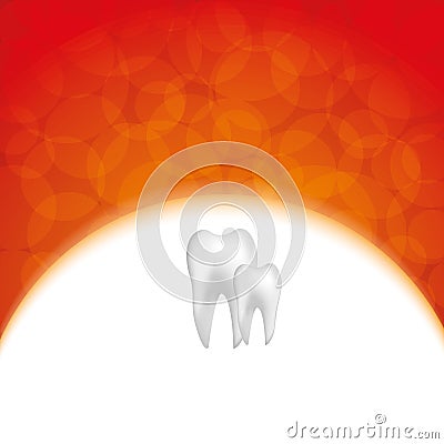 Abstract medical dental background Vector Illustration