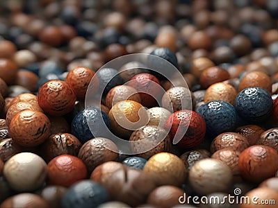 Abstract Melodies: A Visual Symphony of Textures and Patterns Stock Photo