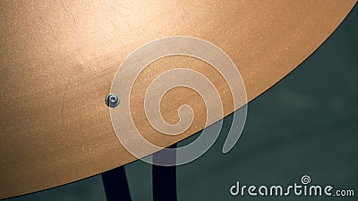 Abstract metal curve background Stock Photo