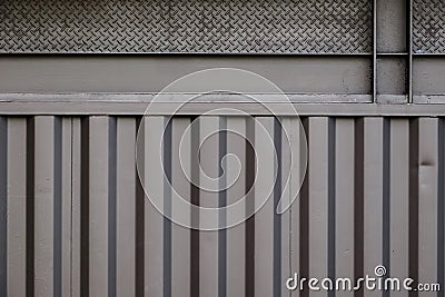 Abstract Metal Wall Stock Photo