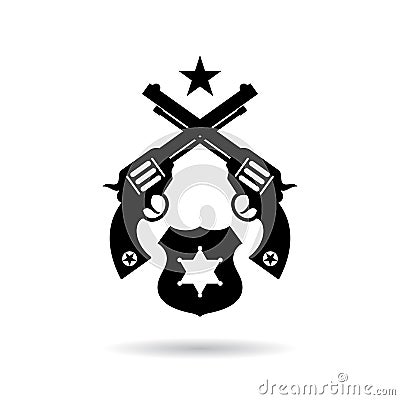 Abstract military vector icon Vector Illustration