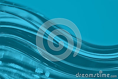 Abstract mint blue blurred techno diagonal futuristic background Stock Photo