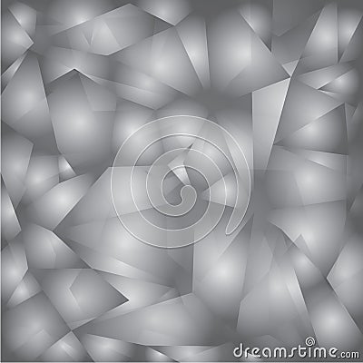 Abstract mirror triangle geometrical background Vector Illustration