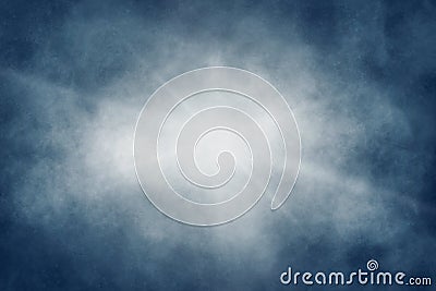 Abstract misty blue dark. Abstract light in the blue background. Stock Photo