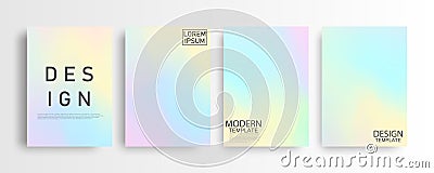 Abstract mockup Pastel colorful gradient background A4 concept for your graphic colorful design, Stock Photo