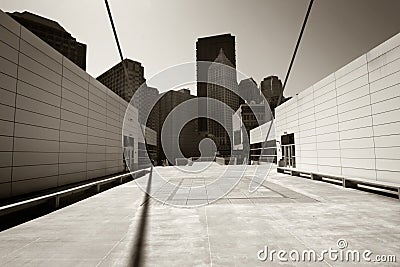 Abstract Modern Architecture Stock Photo
