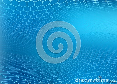 Abstract Modern Medical Blue Background Stock Photo