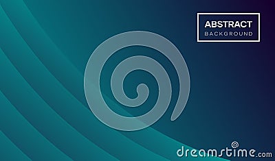 Abstract modern cadet blue background. Futuristic background texture. Trendy gradient shapes composition, suitable for website Vector Illustration