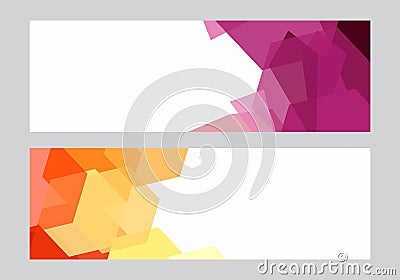 Abstract modern geometric background Vector Illustration