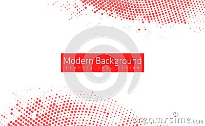 Abstract modern red color background. Amazing geometric vector illustrations with eps10. Vector Illustration