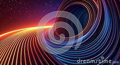 abstract a modern seamless gradient light and line composition light background Stock Photo