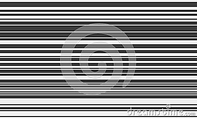 Abstract monochrome horizontal lines pattern. Perfect for backgrounds, website design, and minimalist projects. Creates a clean Vector Illustration