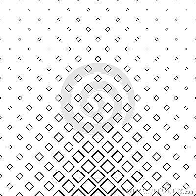 Abstract monochrome line square pattern Vector Illustration