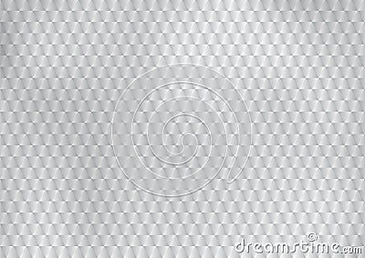 Abstract monochrome silver metal architectural background and te Vector Illustration