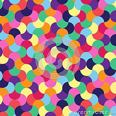 Abstract mosaic background. Colorful vector illustration. Vector Illustration
