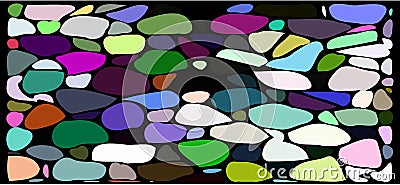 Colorful Abstract mosaic background Vector Illustration