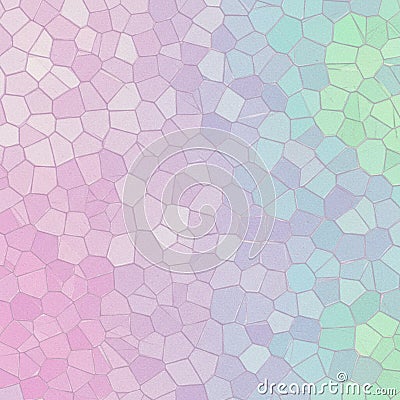 An abstract mosaic pattern composed of irregularly shaped, interconnected polygons. Stock Photo