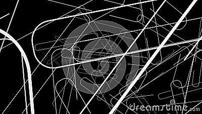 Abstract motion background. Animated geometric squire shape. Abstract geometric line. abstract background with geometric lines. Stock Photo