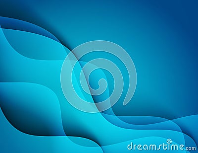 Abstract motion wave illustration Vector Illustration