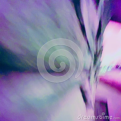 Abstract movement photo with blue and purple accents blurred movement effect Stock Photo