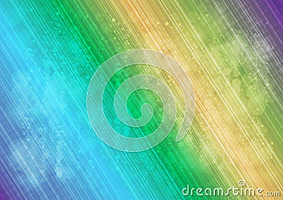 Abstract multicolor line and halo background_03 Stock Photo