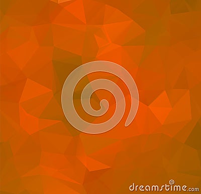 Abstract multicolor orange son background. Vector polygonal design illustrator Vector Illustration