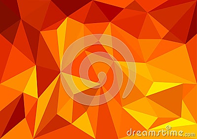 Abstract multicolor polygon triangles for background. Vector Illustration