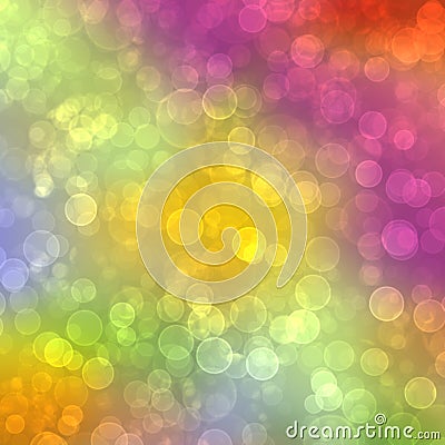 Abstract multicolored background with blur bokeh Stock Photo