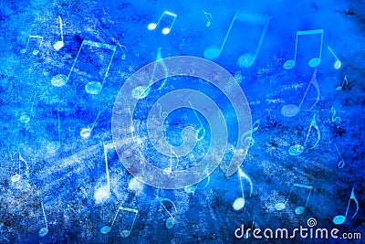 Abstract Music Background Stock Photo