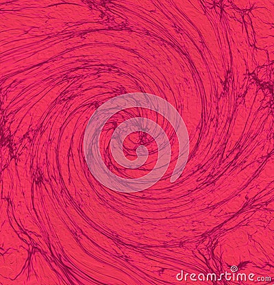 Mystical abstract red whirlpool background Stock Photo