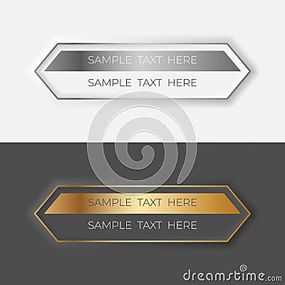 Abstract name list with sample text. Name tag, name card, list of names and contact details. Name banner labels,Vector Vector Illustration