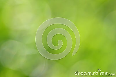 abstract natural green background with bokeh Stock Photo