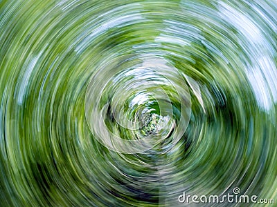 Abstract nature twirl. Stock Photo