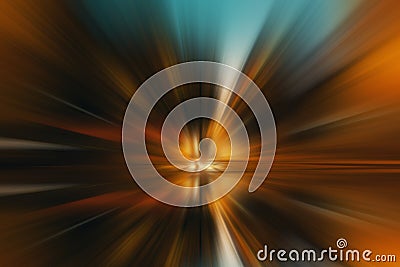 Abstract night acceleration speed motion background Stock Photo