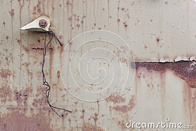 Abstract Old Rusty Metal Surface Background Stock Photo