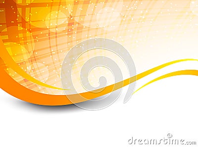 Abstract orange background Vector Illustration