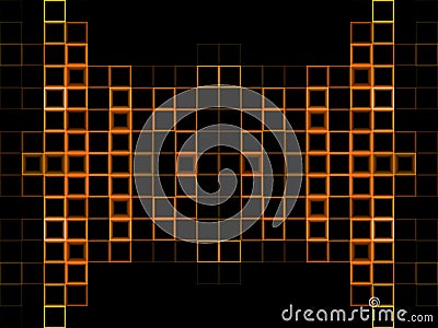 Abstract orange background Stock Photo