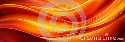 Abstract orange curve background with flowing lines symbolizing energy motion dynamism warmth and optimism Stock Photo