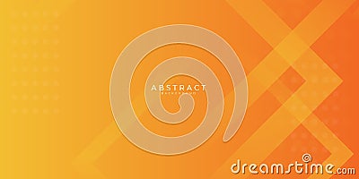 Abstract orange gradient geometric shape background with dynamic geometric shapes modern corporate technology concept. Abstract Stock Photo