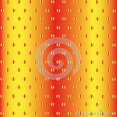 Abstract Orange Halftone Pattern Background Vector Illustration