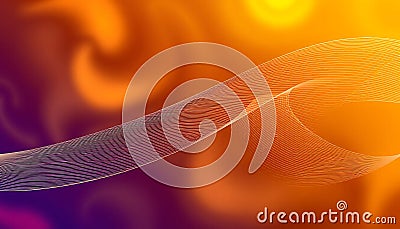 Abstract orange mesh background, digital texture, light effect, Stock Photo, Generative AI Stock Photo