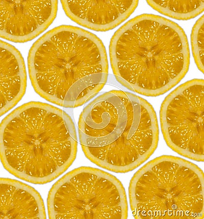 Abstract orange seamless pattern Stock Photo